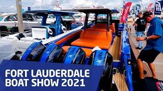 The Amazing Boats at Flibs Boat Show ! (Fort Lauderdale)