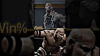 Ending the debate Rock vs Goldberg comparison #rock #goldberg #wwe #shorts