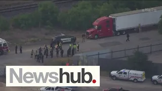 'Horrific human tragedy' as 46 found dead inside truck in Texas | Newshub