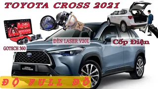 TOYOTA CROSS 2021 ĐỘ ĐÈN LASER “PHÁ TAN MÀN ĐÊM”