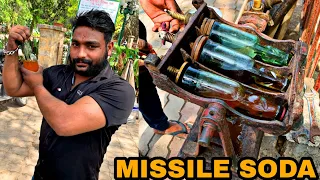 MISSILE Launcher Soda😳😳 कांच की बोतल को बना देते हैं Missile 😱⚠️  || street food