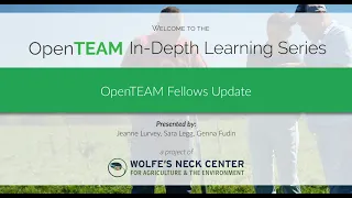 OpenTEAM In-Depth Learning Series - Fellows Update