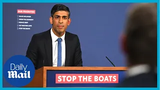 Illegal immigrants 'can't stay': Rishi Sunak launches 'Stop the boats' campaign