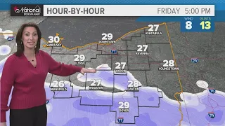 Northeast Ohio weather forecast: Windy with showers today, much colder Friday and Saturday