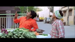 Komal Super Idea To Fool Rich Man Steal Money | Comedy Scene | Muniya Kannada Movie