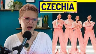 WOMEN POWER! Czechia Eurovision 2023 New Zealand Vocal Coach Analysis and Reaction