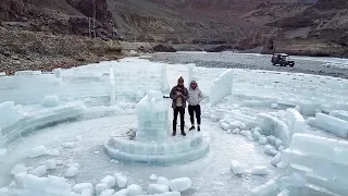 Walking on Frozen Zanskar Lake in LADAKH in -18 😳 Ep. 02