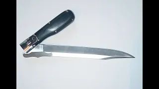 Олений или егерский нож.  Необычный складень.