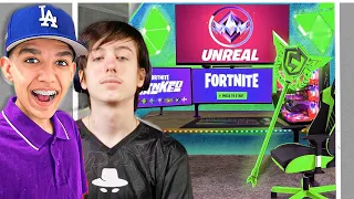 I Bought Peterbot's ENTIRE Gaming Setup To Play Ranked Fortnite!