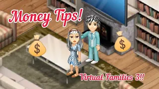 How To Get Rich | Money Tips | Virtual Families 3