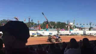 Monster truck at nc state fair  freestyle 1