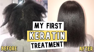 KERATIN TREATMENT ON TYPE 4 NATURAL HAIR