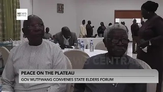 Peace on the Plateau: Governor Caleb Mutfwang Hosts State Elders Forum | Nigeria Tonight | 21-08-23