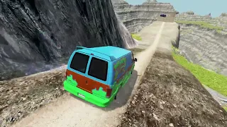 Cars vs Leap of Death - BeamNg Drive #5