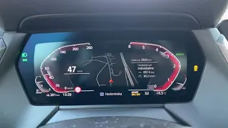 BMW 2 Series Gran Coupe (F44) 220d (190 Hp) 0 - 100 Acceleration test