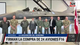 ✈ Compra de aviones F-16: "Es la compra militar más importante desde la vuelta a la democracia"