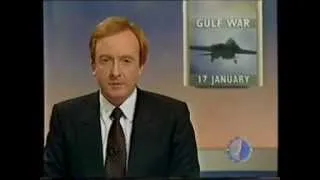 Gulf War: BBC Breakfast News 17 January 1991