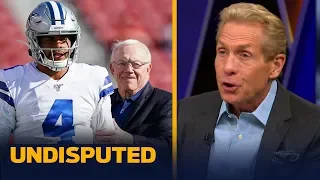 Jerry Jones made a big mistake not extending Dak's contract this season — Skip | NFL | UNDISPUTED