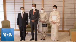 Indonesian President Joko Widodo Meets Japan's Emperor Naruhito