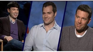 Entrevistas Ben Affleck y Henry Cavill -  Batman vs Superman