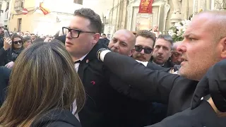 Addolorata Processione dei Misteri 2023 Entrata Marcia Funebre L'Addolorata di Alberto Anguzza