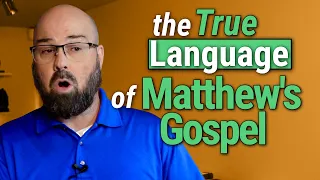 Was the Gospel of Matthew Written in Hebrew or Greek?