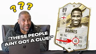 ICON JOHN BARNES REACTS TO HIS FUT CARD!