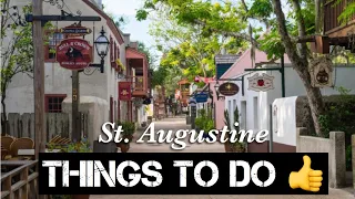 Things to Do In St. Augustine, Florida #travel #florida #thingstodo #stjohnscounty