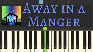 Easy Piano Tutorial: Away in a Manger, with free sheet music