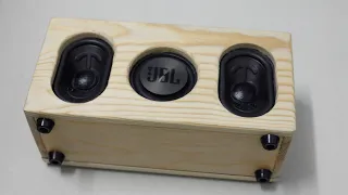 DIY Wooden Bluetooth Speaker