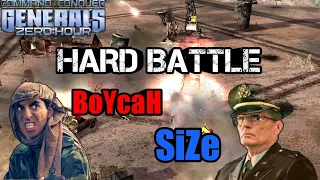 BoYcaH vs SiZe | Битва мировых ЛЕГЕНД!!! [Generals Zero Hour] TOP REPLAY