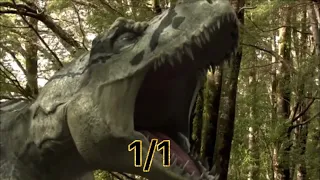 Tarbosaurus vs Saurophaganax #dinosaurbattles