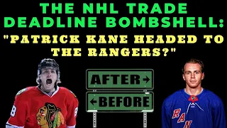 " Hockey World in Shock :  Patrick Kane's Potential Move to the Rangers Rocks the NHL "
