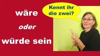 Kennt ihr die 2 Basis-Formen von Konjunktiv II - Kann man sie immer benutzen?  (Deutsch B2)