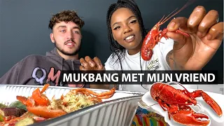 MUKBANG met  DAVINIO! 🦀