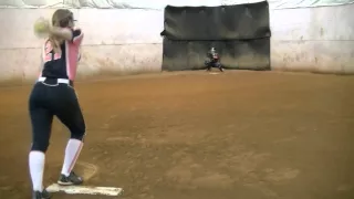 Amanda McDonald Softball Pitcher Skills video