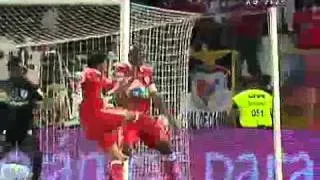 Vitória de Guimarães 2 x 1 Benfica Campeonato Português 2010/2011 4 Rodada - Gols