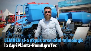 LEMKEN și-a expus arsenalul tehnologic la Agriplanta-Romagrotec 2022!