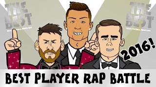 FIFA BEST PLAYER RAP BATTLE 2016! Messi vs Ronaldo vs Griezmann! (PARODY Ballon d'Or Rap)