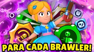 A MELHOR BUILD PARA TODOS OS 77 BRAWLERS do BRAWL STARS! TIER LIST DE BUILDS! Temporada 24