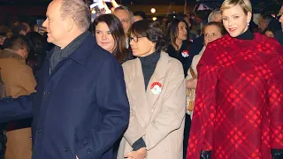 Christmas In Monaco: Charlene Of Monaco Looks Chic With Albert As The Festivities Kick Off