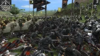 CLOSE 7 ARMY BATTLE FOR THE CAMP! - Third Age Total War Gameplay