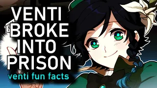 7 FUN FACTS about Venti the Bard! [Genshin Lore]