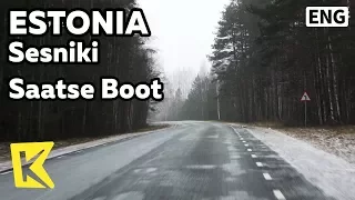 【K】Estonia Travel-Sesniki[에스토니아 여행-세스니키]러시아 국경 사테부츠 도로/Saatse Boot/Russia/Road/Border/Border Guards