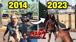 DEAD ISLAND 2  - 2023 vs 2014 Final Game Comparison