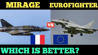 MIRAGE 2000 VS EUROFIGHTER TYPHOON SPECIFICATIONS COMPARISON.