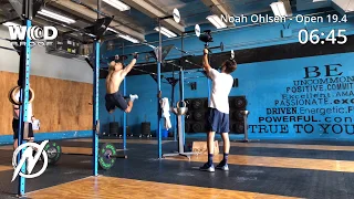 CrossFit Open 19.4.1 | Noah Ohlsen