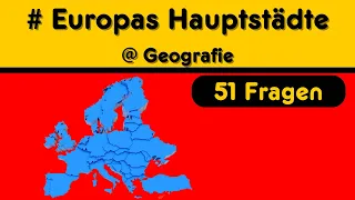 QuizMit #Europäische Hauptstädte 2024