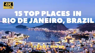 Top 15 Places To Visit in Brazil Rio de Janeiro | Rio de Janeiro Brazil Travel Guide