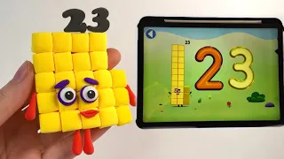 Numberblocks Let's Make Number 23 Learn Math | Count 1-10 Learning Video For Toddlers Number Blocks